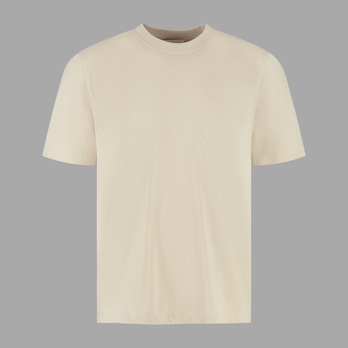 Lunero - Basic Tee Pima Cotton Beige