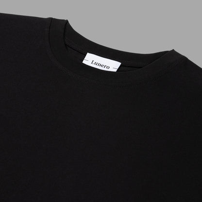 Lunero - Basic Tee black Pima Cotton